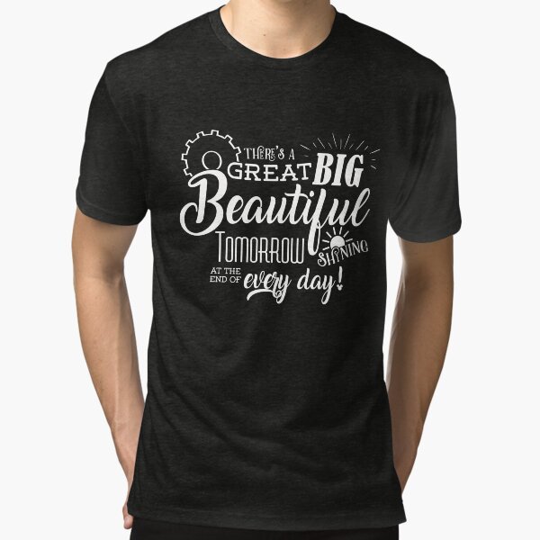 Carousel of Progress - Great Big Beautiful Tomorrow - 1964 Worlds Fair Tri-blend T-Shirt