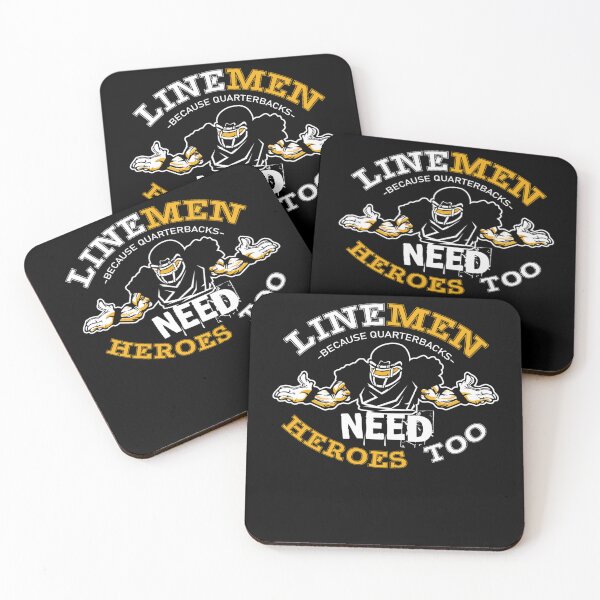 Item preview, Linemen Hero Linemen Or Football Fan Gift Sticker designed and sold by rosebell76.