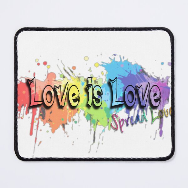 Artikelvorschau, Liebe ist Liebe Gay Pride Splatter-Kunst entworfen und verkauft von KittenNoona.