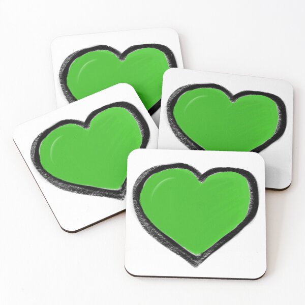 Item preview, Green with Envy (heart) designed and sold by gratogratto.