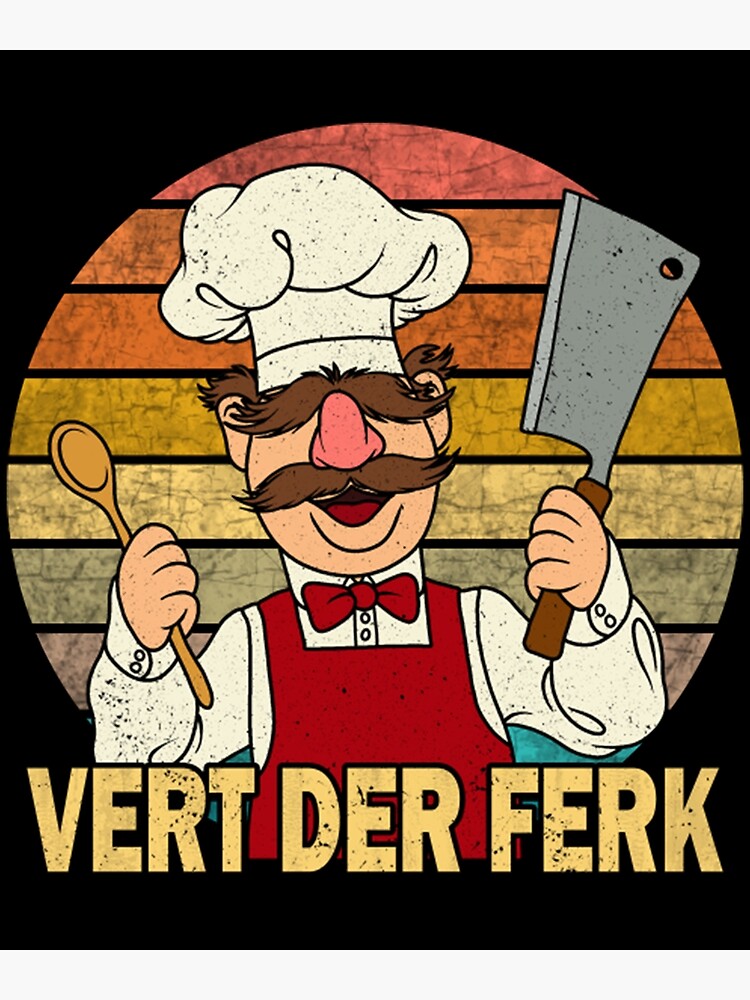 Discover The Muppet Show, Vert Der Ferk Premium Matte Vertical Poster