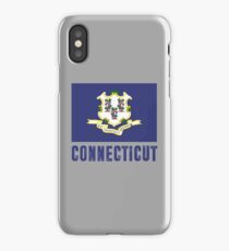 Connecticut USA Travel Flag iPhone Case