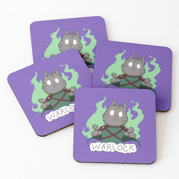 Item preview, DnD Kitty Classes: Cat Warlock designed and sold by dot.lollipop.