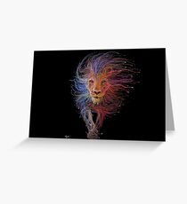 LION Greeting Card