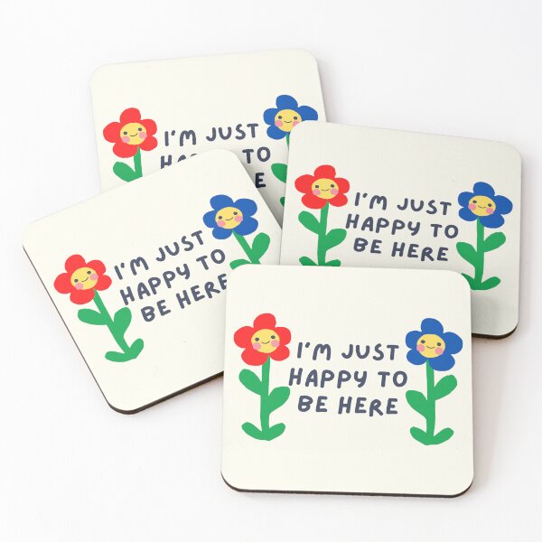 Item preview, I'm Just Happy To Be Here designed and sold by puffpastry.