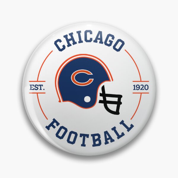 Item preview, Chicago Football Badge designed and sold by esgomes.