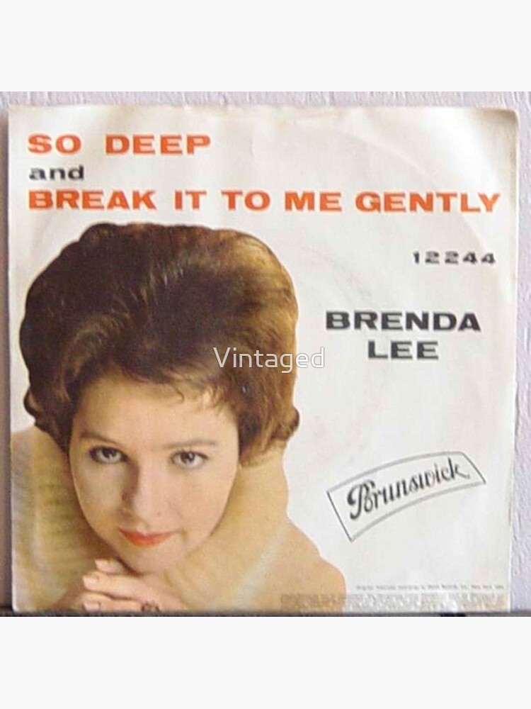 "Brenda Lee 45 sleeve" Poster for Sale by Vintaged Redbubble