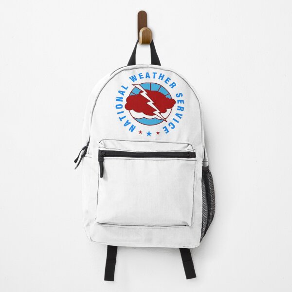 Item preview, NWS National Weather Service Logo Red Blue Text designed and sold by Asa Schlobohm.