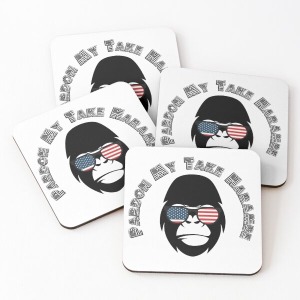 Item preview, Pardon My Take Harambe American Hero Gorilla Tag designed and sold by TheWildFlix.