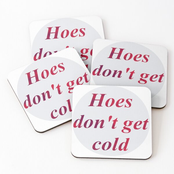 Item preview, Hoes don't get cold designed and sold by BookwormSticker.