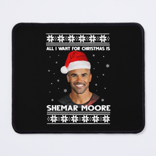 Item preview, For Mens Womens All I Want For Christmas Is Shemar Moore Shirt Awesome For Movie Fans designed and sold by TiaraHyatt.