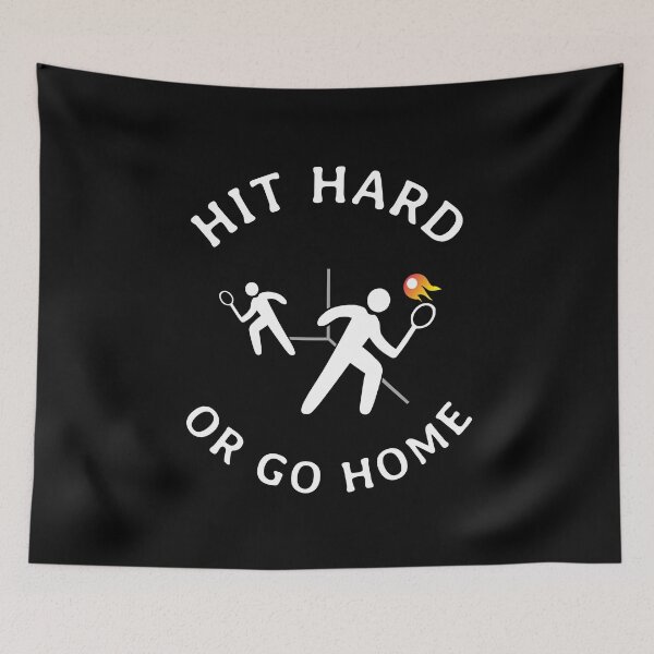 Item preview, HIT HARD OR GO HOME designed and sold by lucascadeur.