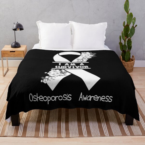Item preview, I Am A Suvivor Ribbon Osteoporosis Awareness designed and sold by heppenp.