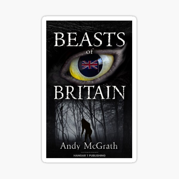 Beasts of Britain - Book Cover Sticker