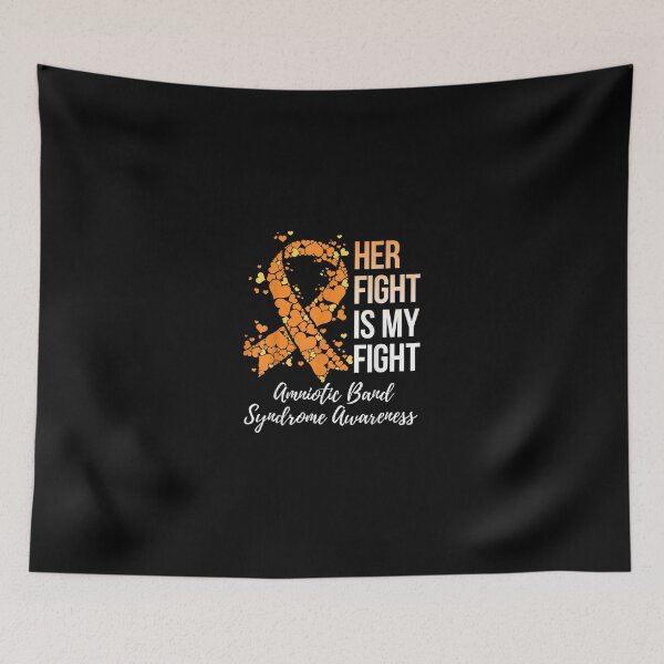 Item preview, Her Fight Is My Fight Amniotic Band Syndrome Awareness T-Shirt designed and sold by AltenburMaritza.