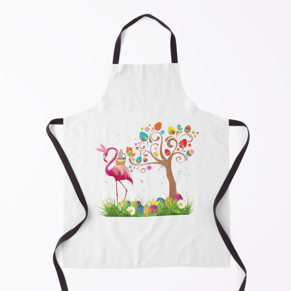 Item preview, Bunny Flamingo Easter designed and sold by tranhungtdu.