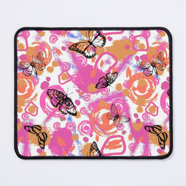 Item preview, Boho Butterflies and Abstract Shapes Seamless Pattern designed and sold by Itaya Art.