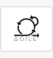 Agile project management Sticker