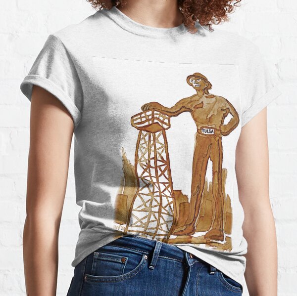 Tulsa Golden Driller Classic T-Shirt