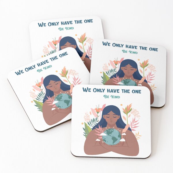 Item preview, We Only have the One World Be Kind - Remember the beauty within us all!  designed and sold by CelioByDesign.