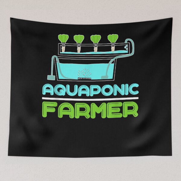 Item preview, Aquaponics Farmer Farming Aquaculture Hydroponics designed and sold by BrandonMyShop.
