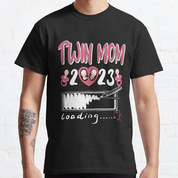 Mama Loading 2023 Funny Pregnancy Announcement Mother T-Shirt