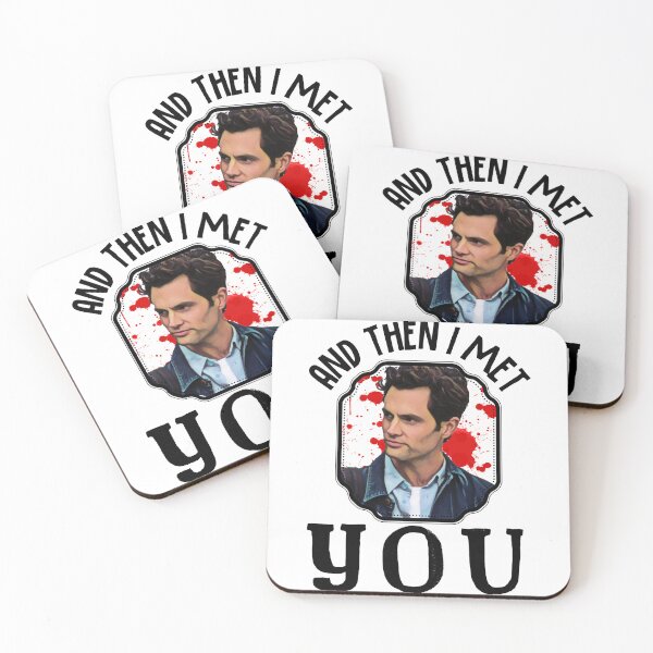 Item preview, For Mens Womens And Then I Met You Glass Box Joe Goldberg Netflix You Series Fan Penn Badgley I Woul designed and sold by Lucius2001.