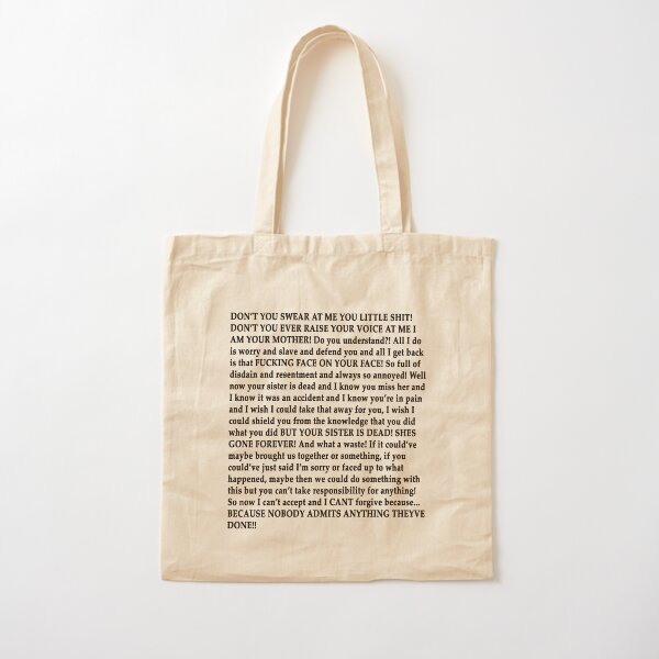 Hereditary Dinner Scene Cotton Tote Bag