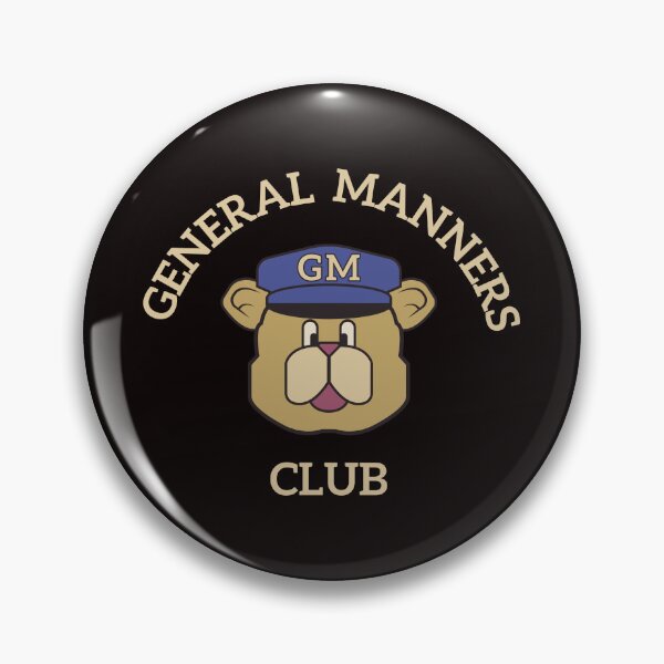 Artikelvorschau, Allgemeiner Manners Club entworfen und verkauft von Winston Gambro.
