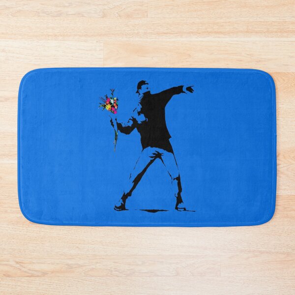Item preview, Banksy Protester Throwing Flowers  Classic T-Shirt designed and sold by MariesHoulker.