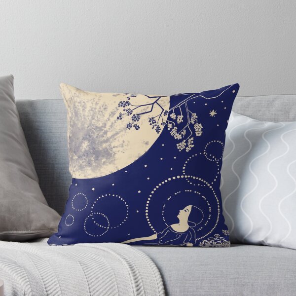 Item preview, Full moon blue designed and sold by EmiWrenStudio.
