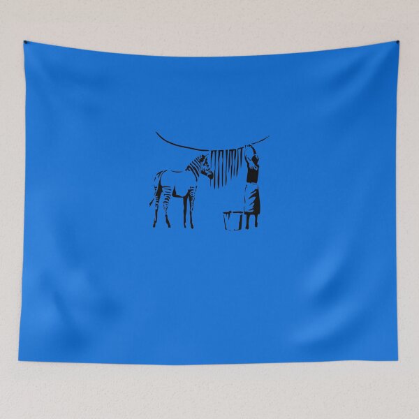 Item preview, Banksy Zebra Classic T-Shirt designed and sold by MariesHoulker.