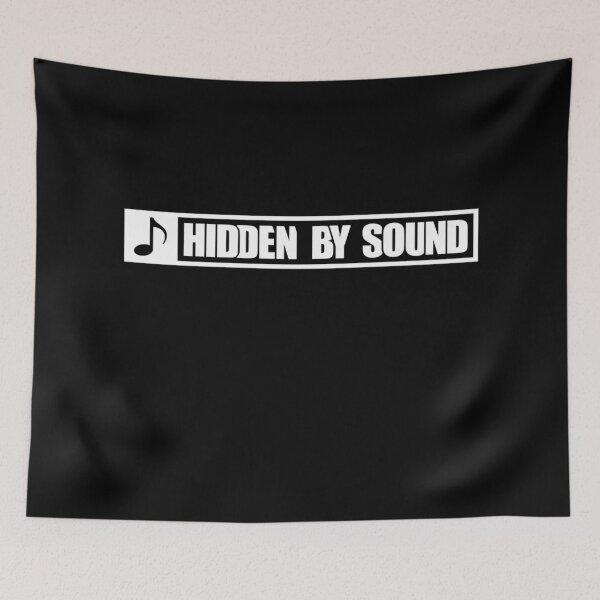 Item preview, Hidden by Sound black and white designed and sold by Correia2950.