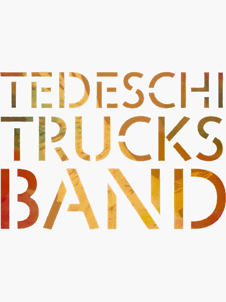 Tedeschi Truck Band Best Of Logo Sticker By Bricevldz1212 Redbubble 