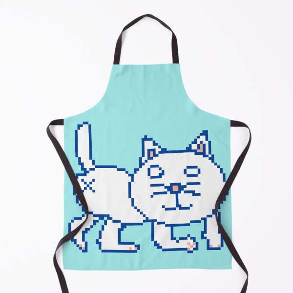 Item preview, White Pixel Cat designed and sold by Snoot-Stickers.