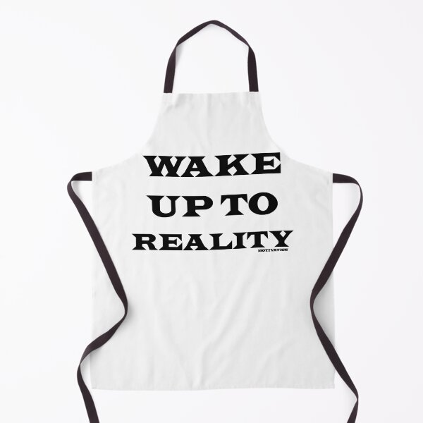 Item preview, Graphic wake up to reality black color designed and sold by Correia2950.