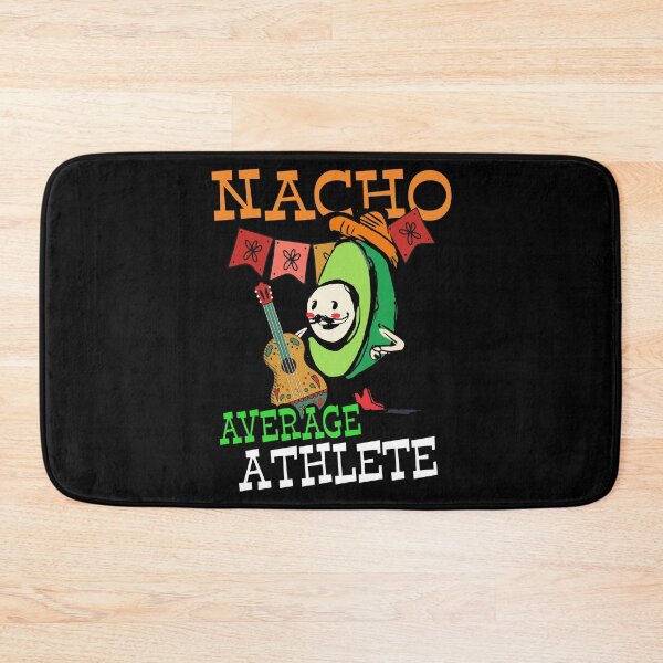 Item preview, Funny Avocado Sombrero Fiesta Nacho Average Athlete design designed and sold by Merchking1.