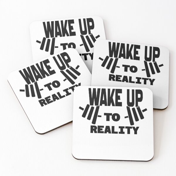 Item preview, wake up to reality disco black designed and sold by Correia2950.