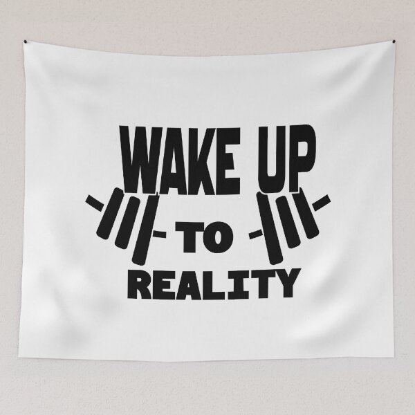 Item preview, wake up to reality disco black designed and sold by Correia2950.