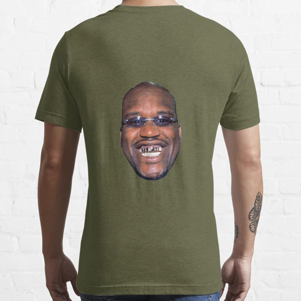 Shaq Face Cut-Out Essential T-Shirt for Sale by mashxr