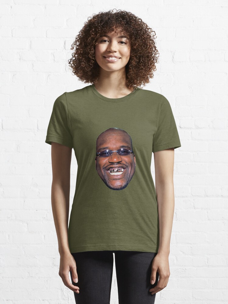 Shaq Face Cut-Out Essential T-Shirt for Sale by mashxr