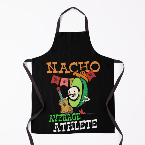 Item preview, Funny Avocado Sombrero Fiesta Nacho Average Athlete design designed and sold by Merchking1.
