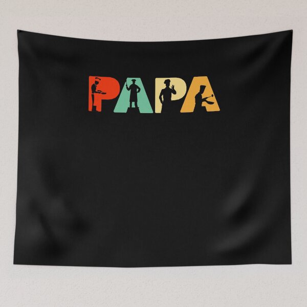 Item preview, Mens Womens Cook Dad Funny Papa Cook Retro Style Funny Fans designed and sold by TiaraHyatt.
