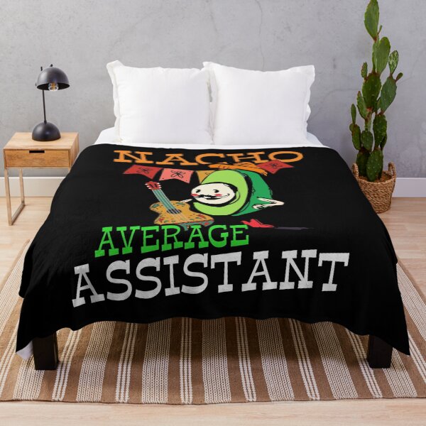 Item preview, Funny Avocado Sombrero Fiesta Nacho Average Assistant design designed and sold by Merchking1.
