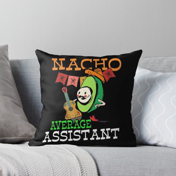 Item preview, Funny Avocado Sombrero Fiesta Nacho Average Assistant design designed and sold by Merchking1.