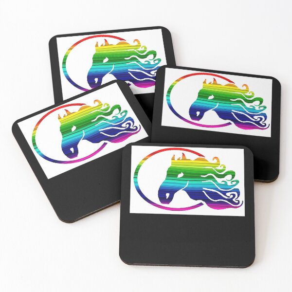 Item preview, Graphic horse colorful poster designed and sold by Correia2950.