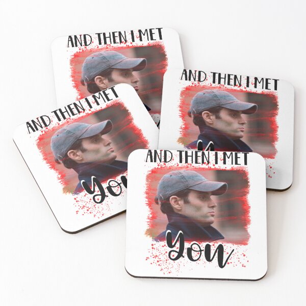Item preview, Gift For Men And Then I Met You Glass Box Joe Goldberg Netflix You Series Fan Penn Badgley You Inspi designed and sold by Lucius2001.