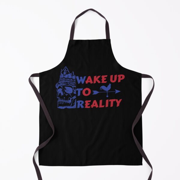 Item preview, Art skull wake up to reality poster designed and sold by Correia2950.
