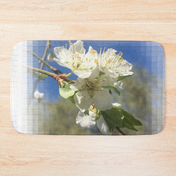 Item preview, Plum White Blossoms Blue sky by Iritof designed and sold by iritof.