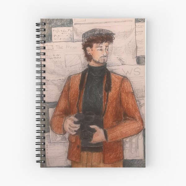 Item preview, Journalist Chase Brody designed and sold by CherryCatDraws.